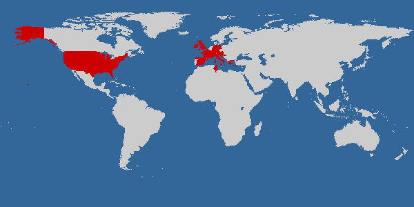 worldmap.gif Paesi visitati image by J_kill