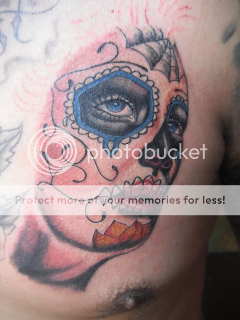 Flower Stars Tribal Tattoo Flower Stars Tribal Tattoo